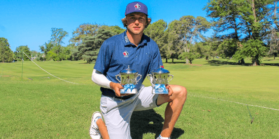 McKinlay wins his second title in Argentina (Photo - Argentina Golf Association)