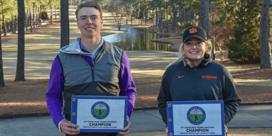 Jonathan Honeywell and Sydney Roberts (CGA photo)