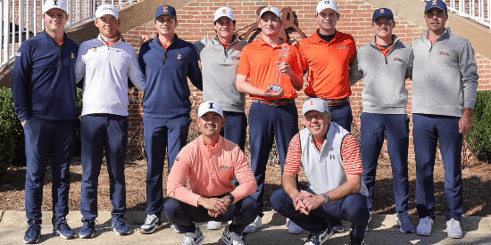 Illinois Men's Golf team (Illinois Athletics photo)