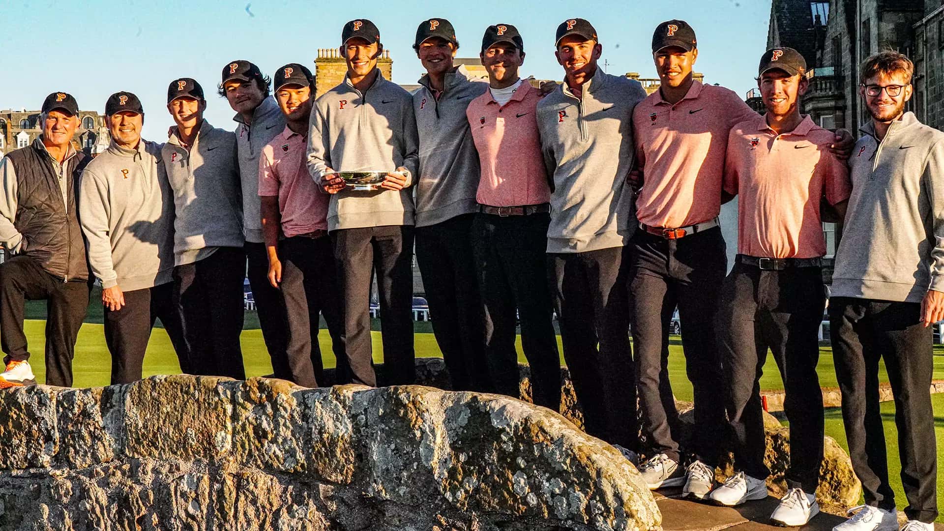 2025 winners Princeton men's golf team