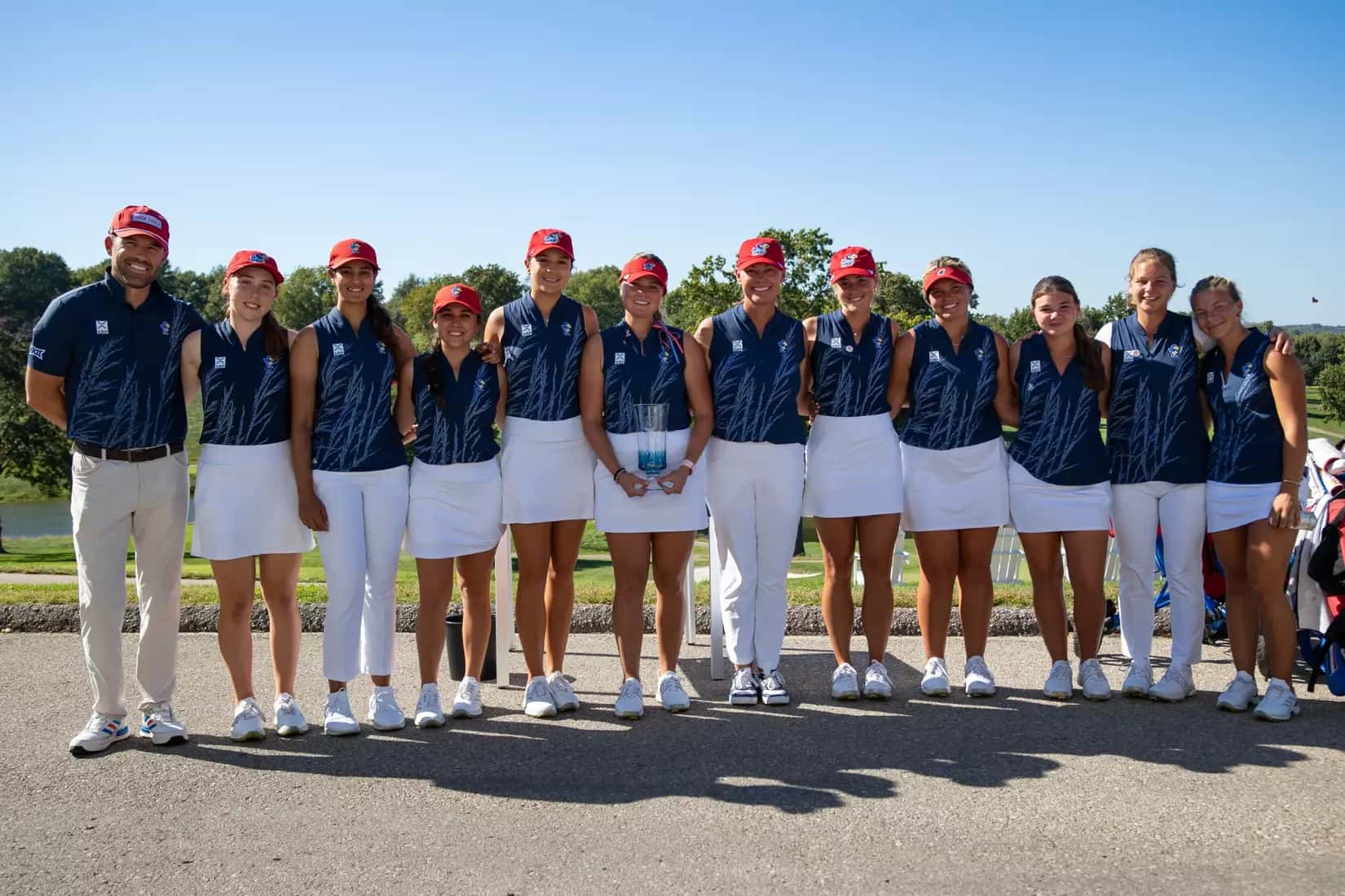 Kansas women's golf team