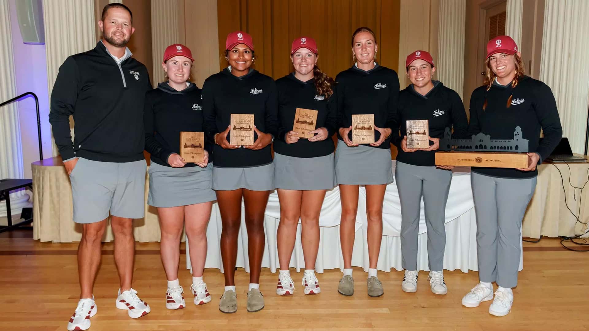 Indiana Women's golf team