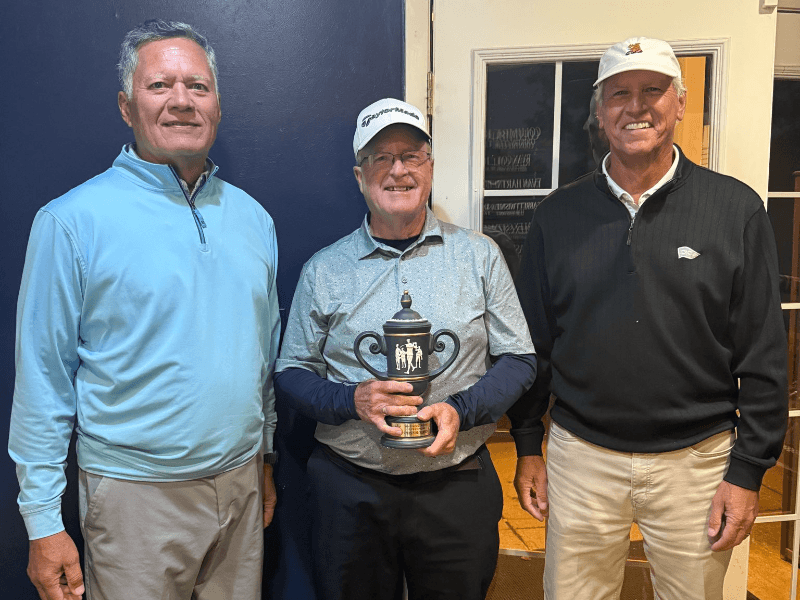 Super Senior co-champions - Tim Hickman, Bill Telzerow & Bill Telzerow