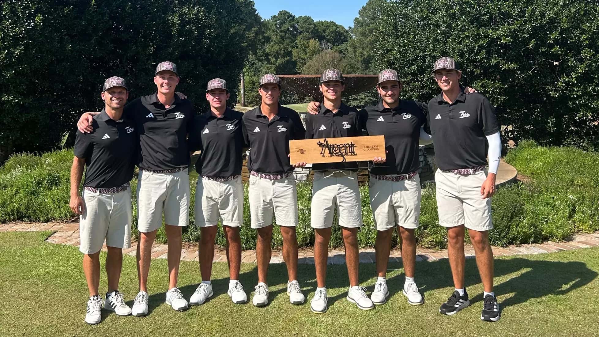 Troy men's golf team