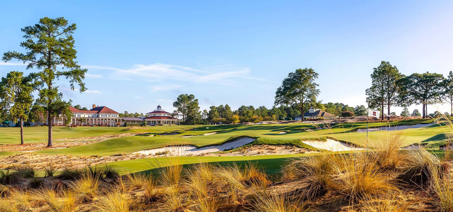 Donald Ross's Pinehurst No. 2, home of the North & South Amateurs.