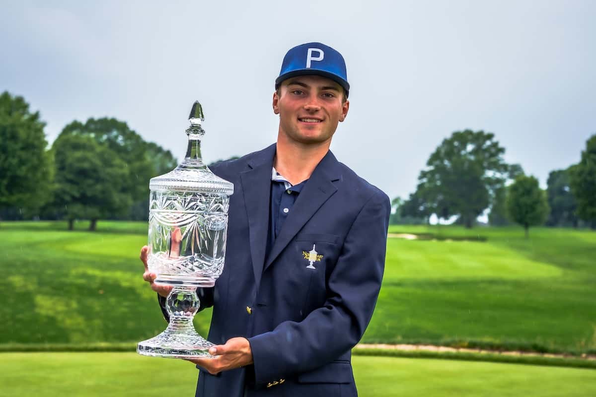 2026 Northeast Amateur champion Tyler Watts