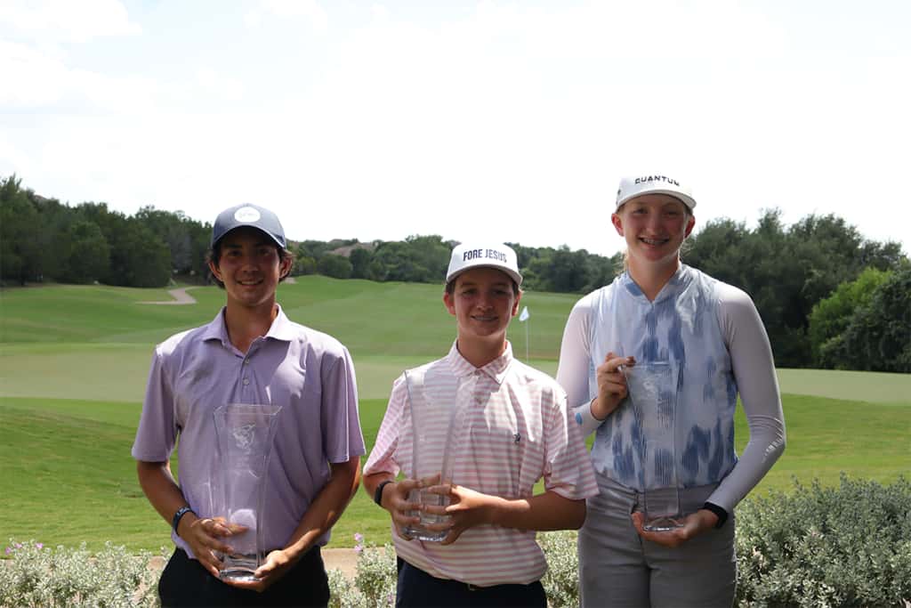 From L-R - Dylan Knox, Beckett McLaughlin, and Rylen Darter