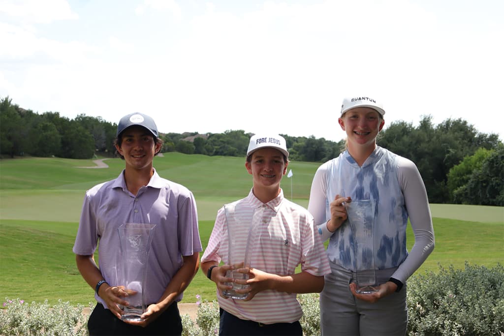 From L-R - Dylan Knox, Beckett McLaughlin, and Rylen Darter