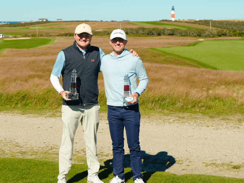 Mid-Am division winners - Hal Dove and Nick Robillard