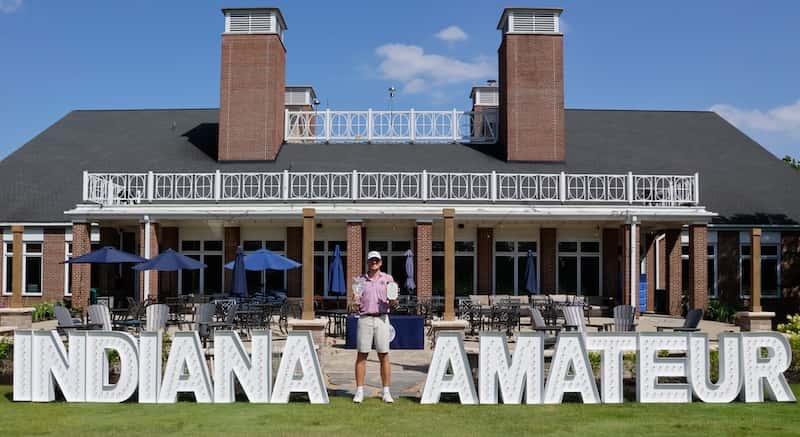2025 Indiana Amateur champion Matt Vogt