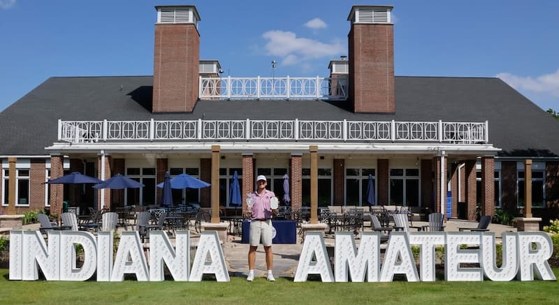 2025 Indiana Amateur champion Matt Vogt
