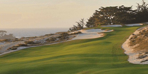 Galleries at Cypress Point during the 2025 Walker Cup — the same fairways where Hogan, Nelson, Ward and Venturi played "The Match" in 1956.
