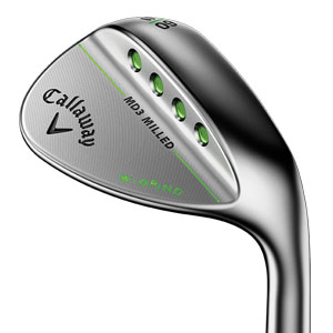 The new wide sole MD3 wedge is 
designed for play in softer turf conditions