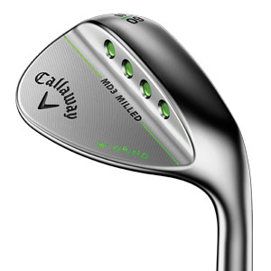 The new wide sole MD3 wedge is 
designed for play in softer turf conditions