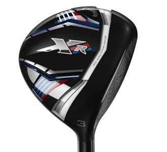 Callaway's XR fairway woods are 
engineed for distance and forgiveness