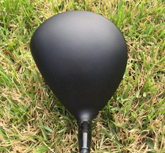 Keeping it simple: the XR Pro 
driver features a glare-free crown
