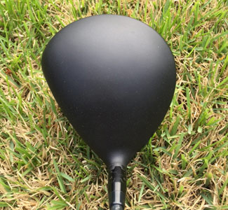 Keeping it simple: the XR Pro 
driver features a glare-free crown