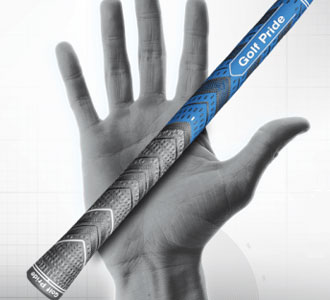 Golf Pride's MCC Plus4 
encourages lighter grip pressure, reduced 
tension, and increased power.