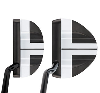 Odyssey offers two distinctly 
shaped mallets in their new Works Big T series 
of putters