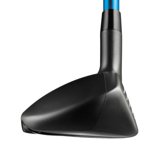 The compact head shape of 
the Ping G30 hybrid benefits from a high MOI 
design.