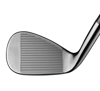 Electroformed Nickel Cobalt 
grooves on the TaylorMade EF wedge provide 
long lasting spin.
