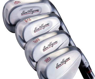Ben 
Hogan TK15 wedges are forged from carbon 
steel for exceptional feel and performance