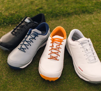 The 
lightweight, spikeless Game Changer Hybrids 
come in four colorways.