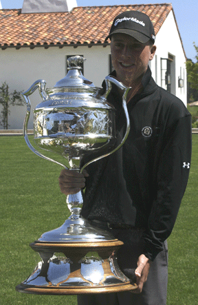 Pictured after winning California State Amateur