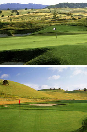 Shadow Lakes Golf Club (top) and Deer Ridge<br>Golf Club host the Diablo Valley Amateur
