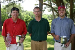 Walter Todd, Camden CC Head Golf<br>Professional Matt McCarley, Thomas Todd