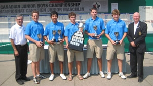 Ontario Boys<br> 2010 Provincial Team Champions