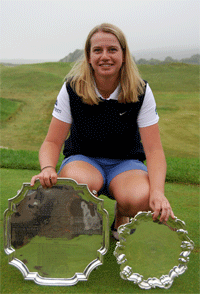 Karen Prestwell<br>2010 British Amateur<br>Stroke Play Champion