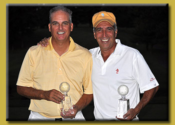 Glenn Smeraglio and Thomas Bartolacci, Jr. captured the Four-Ball Stroke Play Championship in a 10-hole playoff.