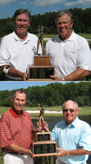 Randy Briggs and Berger Warner - Champions Senior Division<br>Jim DuBois & Bob Rogoff - Super Senior Champions 