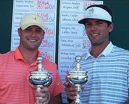 Robert Dargan and Chris Mitchell<br>2011 SCGA Four-Ball Champions