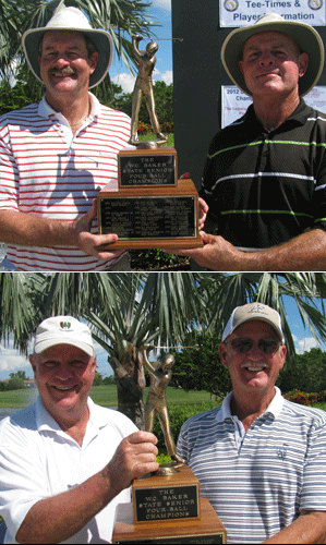 Florida Senior Fourball Champions<br> Bob Ethridge and Rick Woulfe (above)<br>Super Senior Champions <br> Ron Cleland and Edward Craig