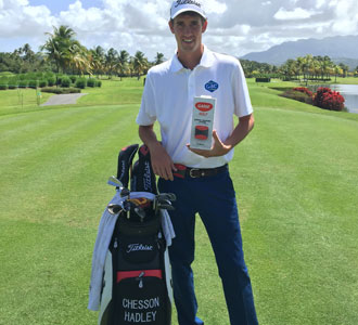 Game Golf signs 2014 PGA Tour Rookie of the Year, Chesson Hadley