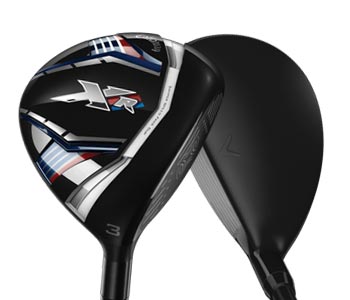 The long and forgiving Callaway XR fairway wood and hybrid