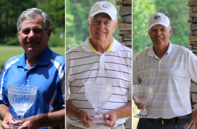 Winners Pat Vincelli, Brian Sachs, and Ron Audi<br>(Photo by Florida State Golf Association)