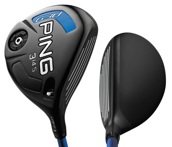 High launch and workability are the strengths for Ping's G30 woods and hybrids.