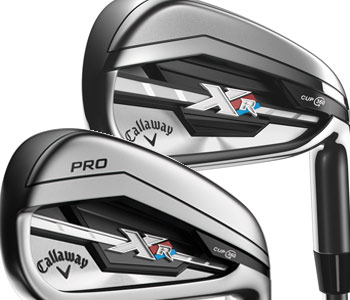 Callaway XR irons are built for distance<br> in a player-friendly design