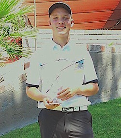 Sacramento County Junior Champion<br>Bradley Reeves<br> Courtesy of Golfweek