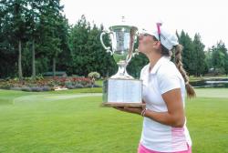Gigi Stoll wins her 2nd straight State Am <br>Photo courtesy OGA