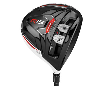 R15 features a lower and more forward center of gravity (CG),<br> to promote higher launch and lower spin.