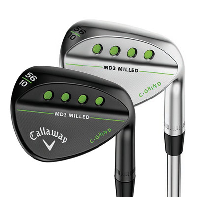 The MD3 Milled Wedges have the versatility and selection<br> for every shot, every course condition, and every swing