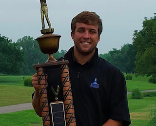 2015 Wichita Match Play champion Max Lizzo<br>(Wichita Golf Assoc. photo)