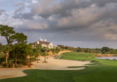 The 18th hole at John's Island Club (USGA photo)