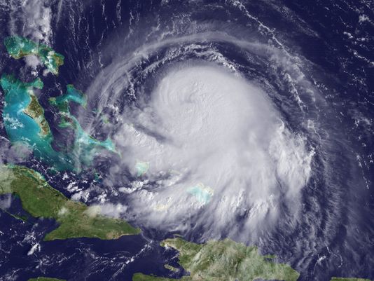 Hurricane Joaquin produced massive amounts of rain<br>NOAA photo