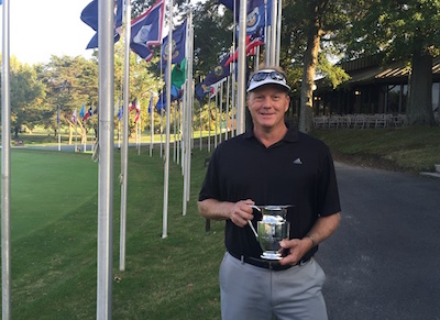 Eric Egloff wins the Maryland Senior Open