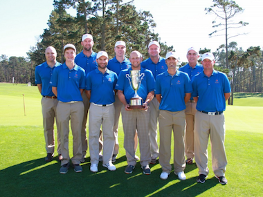 Ten-time defending champion amateurs from the NCGA<Br>after retaining the title on Tuesday (NCGA photo)